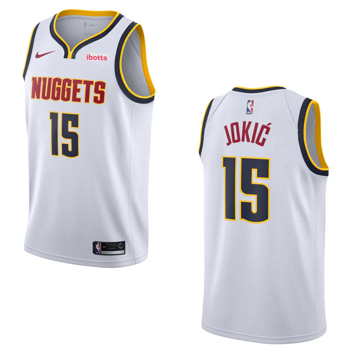 Denver Nuggets #15 Nikola Jokić Association Swingman Jersey - Image 4